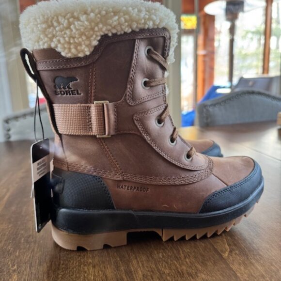 Sorel Tivoli IV Parc Waterproof Snow Boots Women's - Velvet Tan Fur - Picture 5 of 6